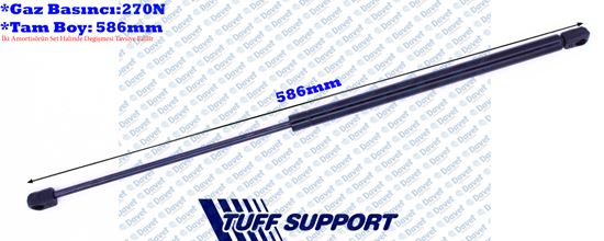 TUFF 611357 Bagaj Amortisoru Tipo 94>00